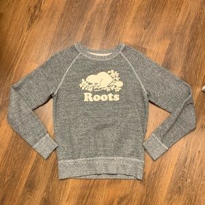 Roots Crewneck - Salt and Pepper
